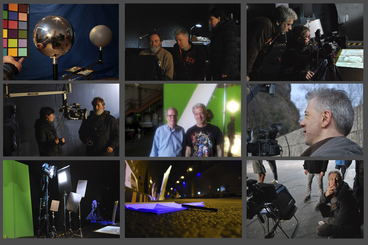 Supervisione degli effetti visivi sul set